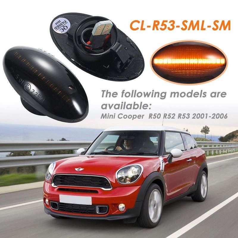 products/820/led bocni migavci mini cooper r55.jpg - LED SIJALICE, BOCNI DYNAMIC MIGAVCI - MINI MORIS 173308LG - Xenon Svetla Beograd